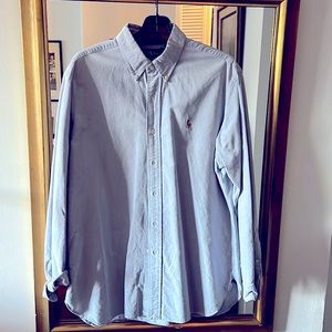 Ralph Lauren light blue Button Down Shirt               Classic Fit